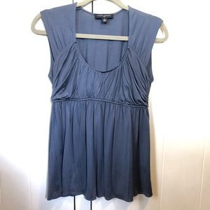Banana Republic Blue Silk Top